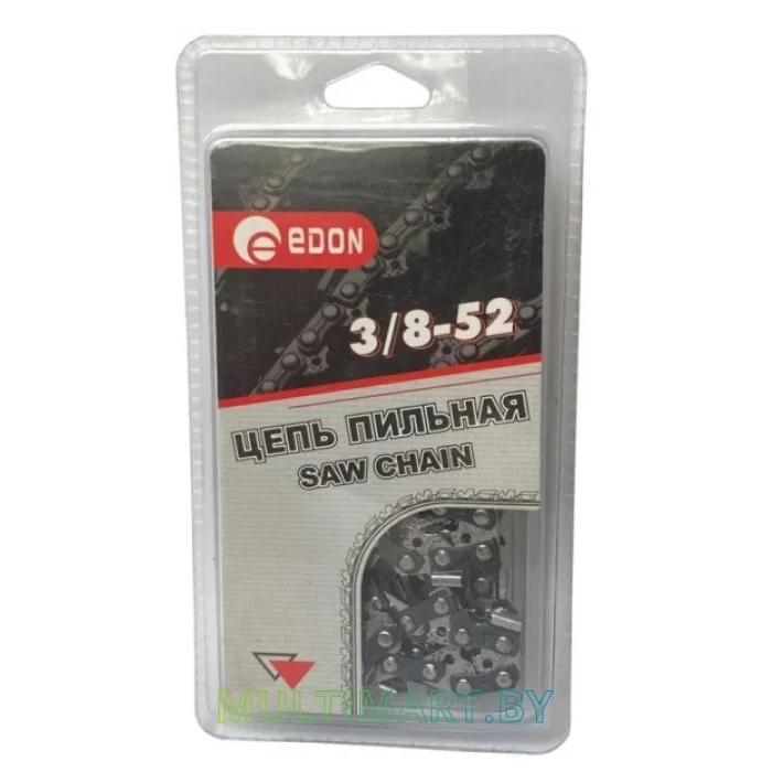 Цепь для цепных пил Edon 3/8-52 80210101002